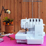 BROTHER - Airflow 3000 mit und ohne Anschiebetisch - Overlock mit Lufteinfädelsystem