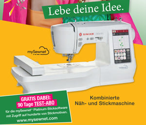 SINGER SE9185 - Die Nähmaschine, die auch sticken kann