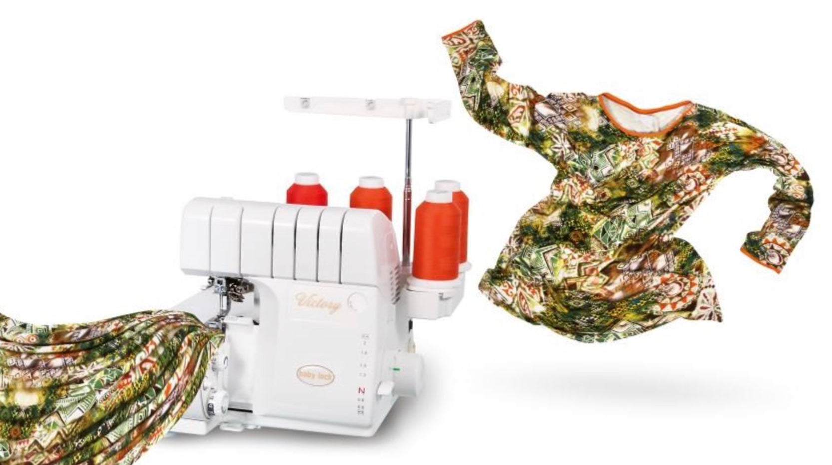 BABY LOCK - Victory - Overlocker mit Lufteinfädelsystem und 4 Jahre GARANTIE