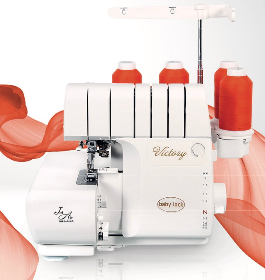 BABY LOCK - Victory - Overlocker mit Lufteinfädelsystem und 4 Jahre GARANTIE