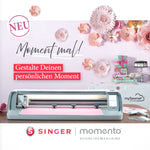 SINGER momento - der Plotter für alle Kreative -  kann plotten, schneiden, gravieren, malen und stanzen