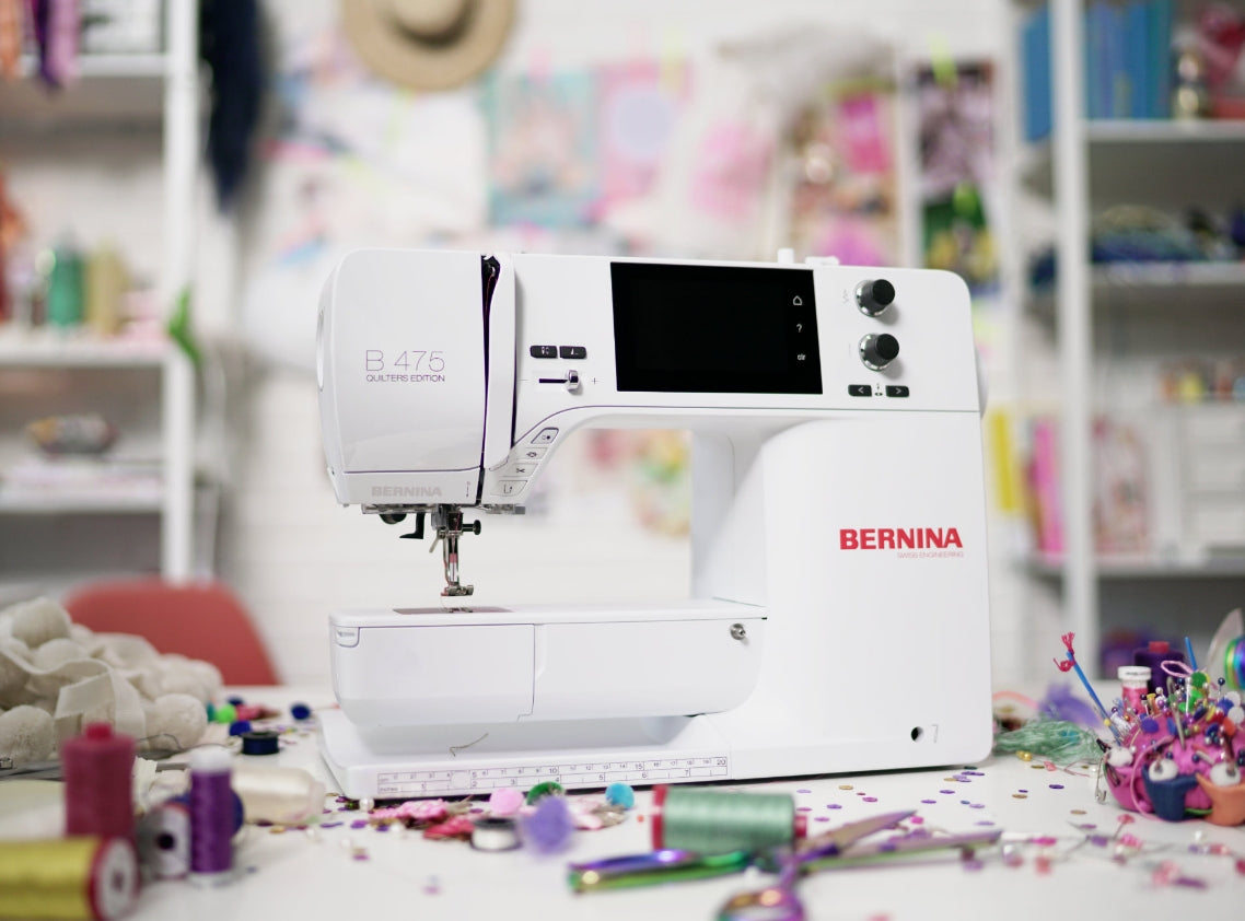 BERNINA - B475 QE -  Quilten aus Leidenschaft und Kreativität