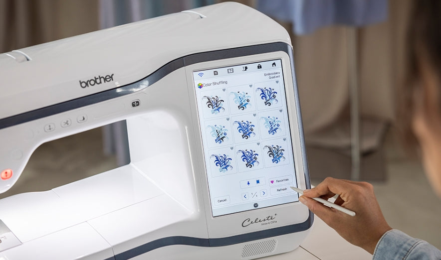 BROTHER - Celeste Innov-is CX1e Stickmaschine die auch Nähen kann - NEU