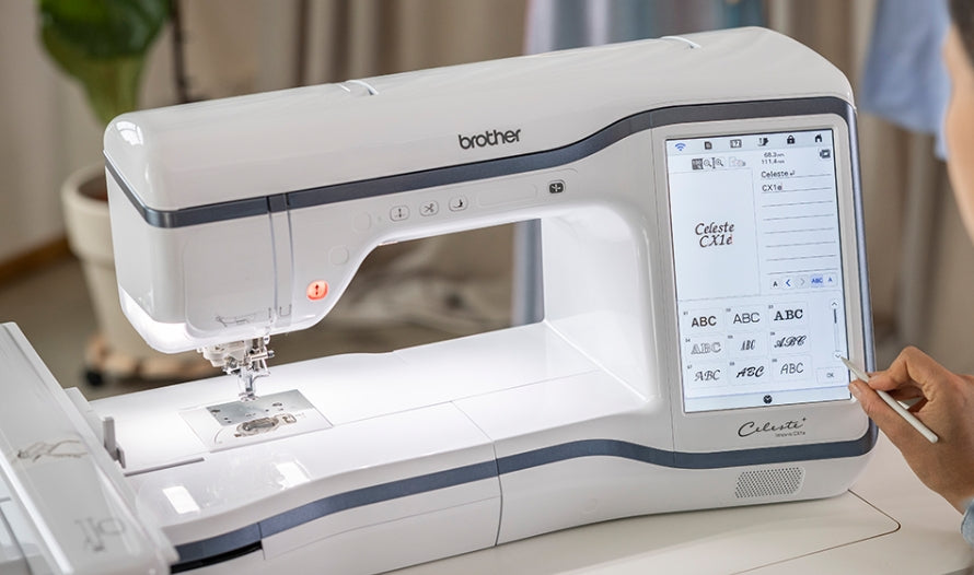 BROTHER - Celeste Innov-is CX1e Stickmaschine die auch Nähen kann - NEU