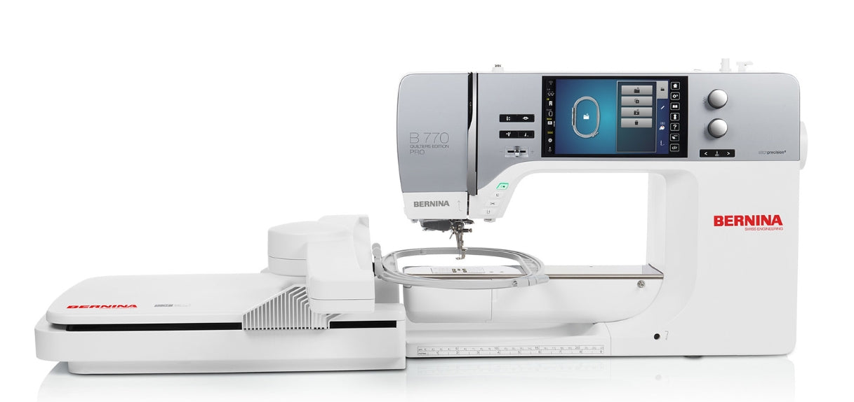 Bernina B 770 QE PRO mit SDT-Stickmodul NEU HERBST 2025 - lieferbar ab Ende September.