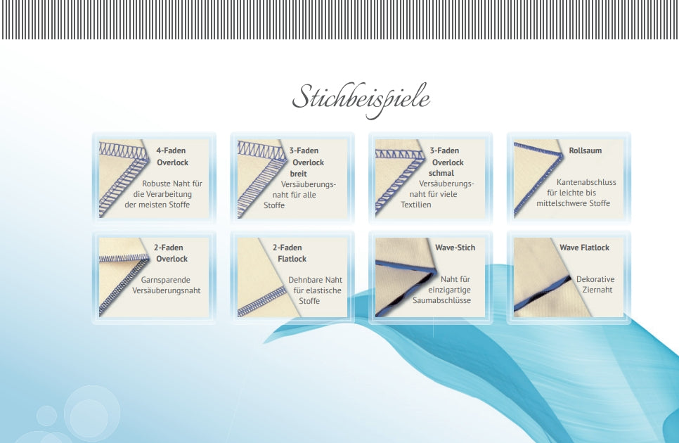 BABY LOCK - Acclaim - die Overlock mit dem etwas MEHR und 4 Jahre Garantie