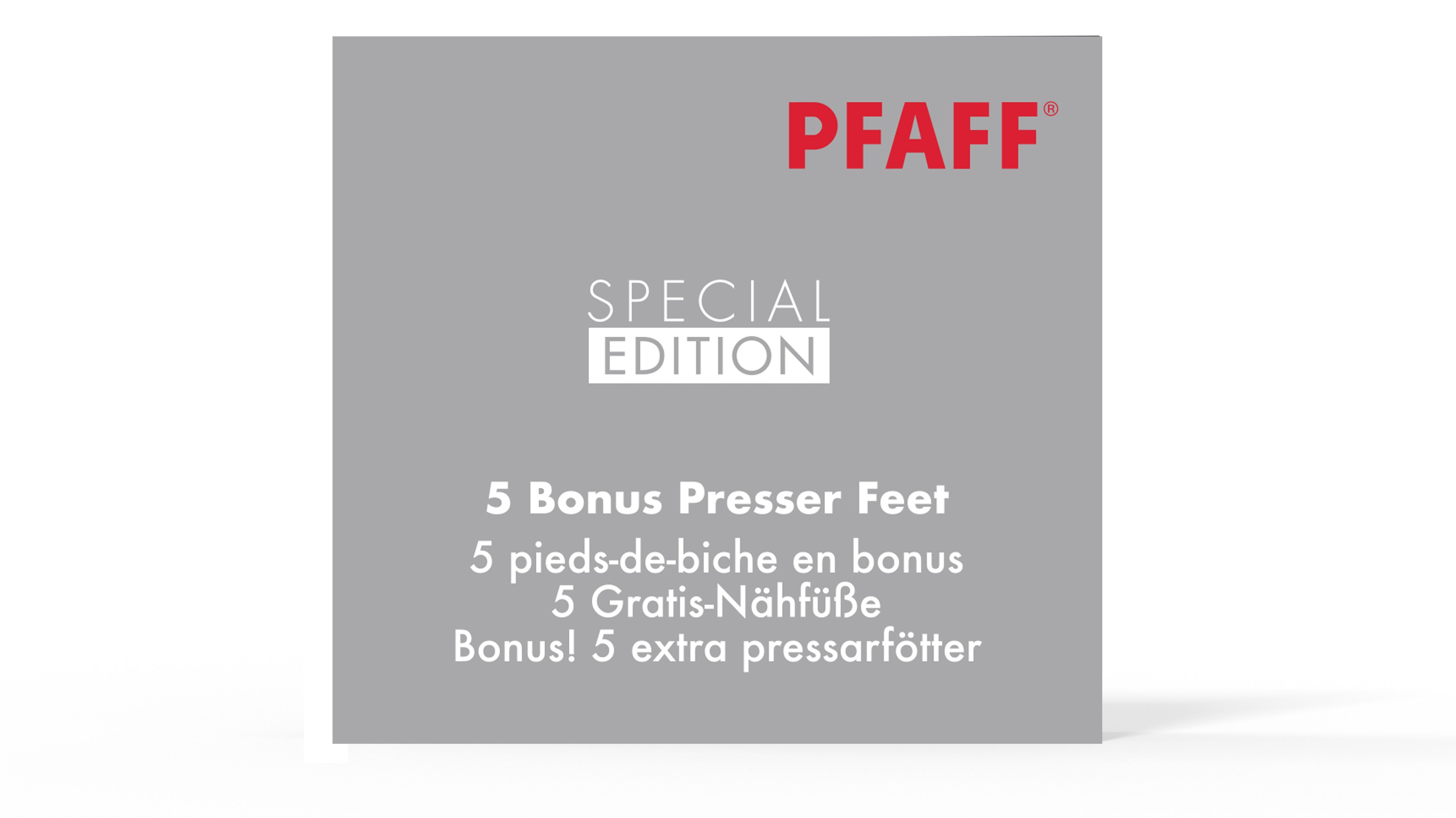PFAFF Expression 710 Sonder Edition mit 🎁 - die ELEGANTE