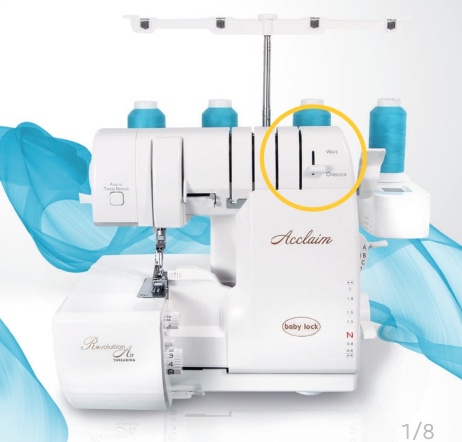 BABY LOCK - Acclaim - die Overlock mit dem etwas MEHR und 4 Jahre Garantie
