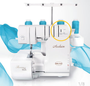 BABY LOCK - Acclaim - die Overlock mit dem etwas MEHR und 4 Jahre Garantie