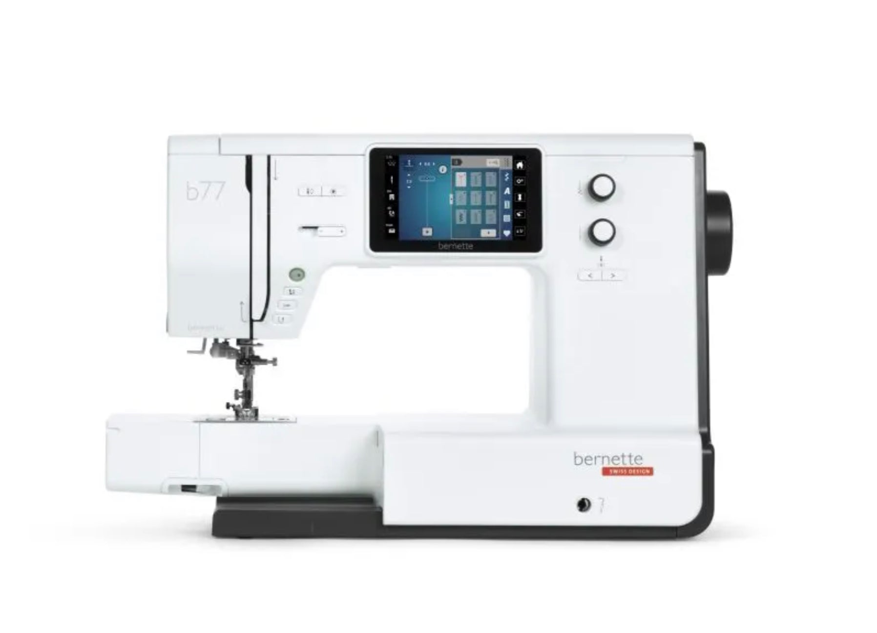 BERNETTE b77 von BERNINA - Nähmaschine + Kniehebel +USB
