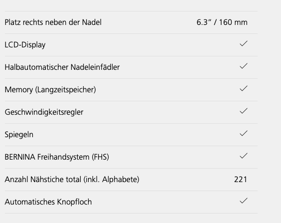 BERNINA - B 335 die Nähmaschine wie ein Ferrari - unser HERBSTPREIS online