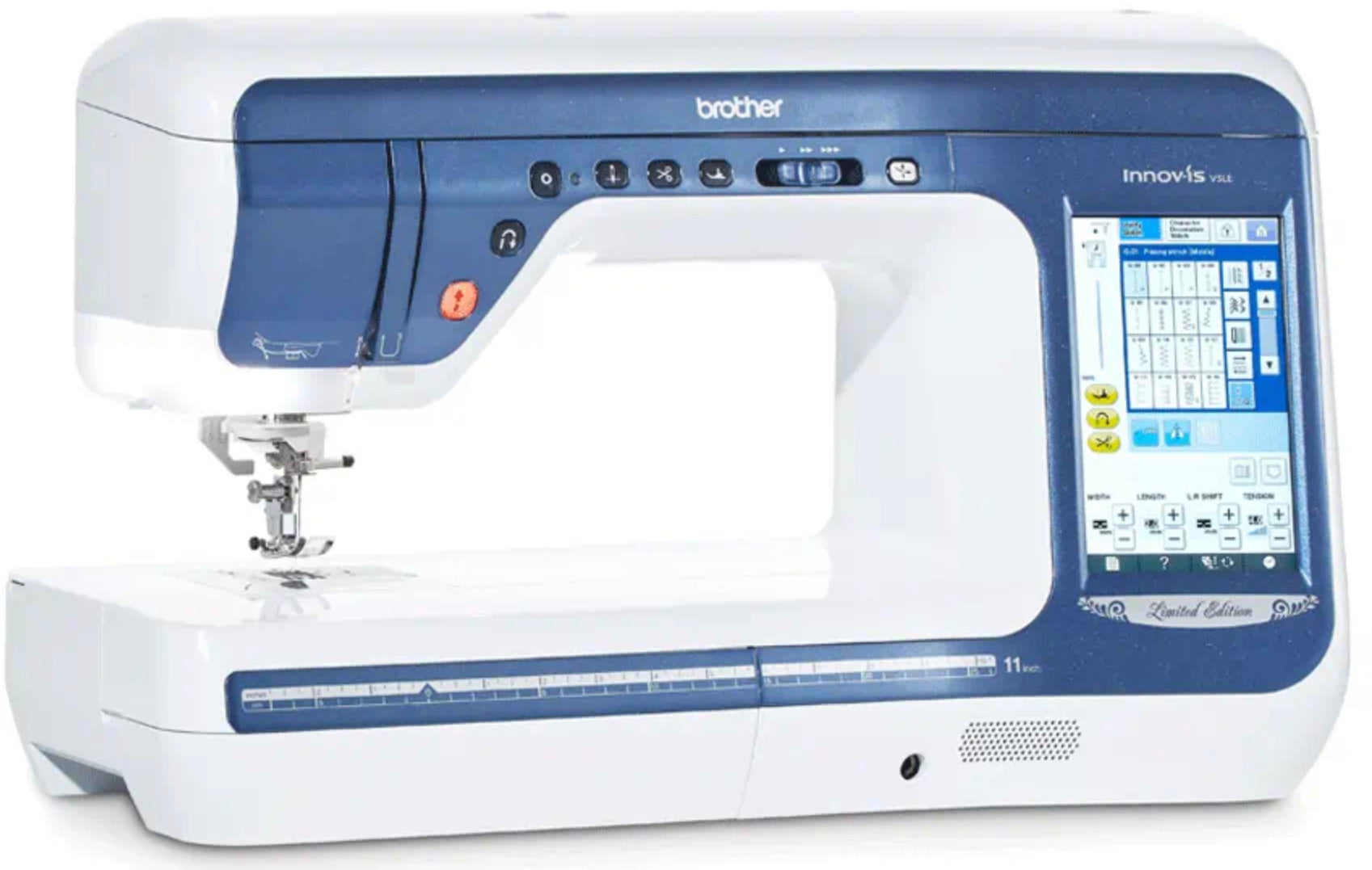 brother INNOV-IS V5 LE - limited edition unsere Top-Of-The-Line QUILTEN wie eine Königin