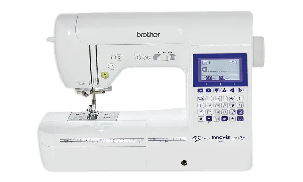 BROTHER - Innov-is F 420 -  Nähmaschine - unsere Nähmaschine mit Kniehebel