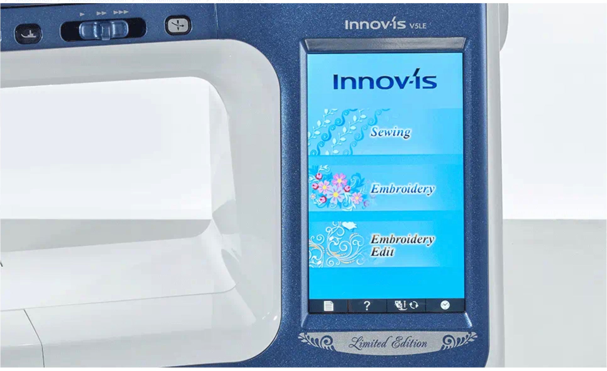 brother INNOV-IS V5 LE - limited edition unsere Top-Of-The-Line QUILTEN wie eine Königin