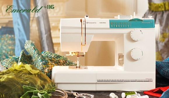 HUSQVARNA VIKING – Emerald™  116 - Nähmaschine - perfekt zum Einsteigen