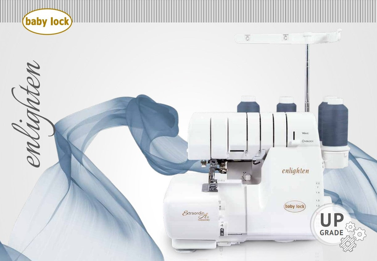 BABY LOCK - Enlighten UPGRATE - Overlock - JET AIR mit WAVE